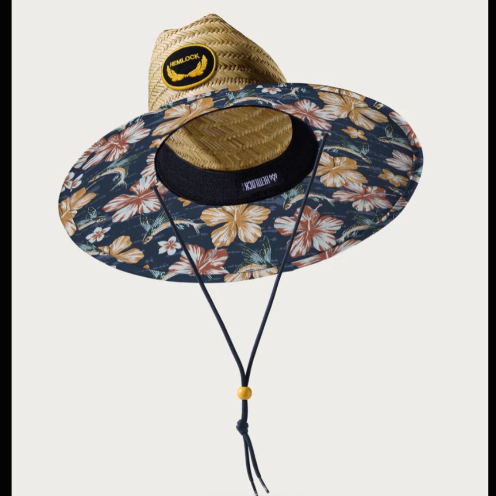 Floral Straw Hat